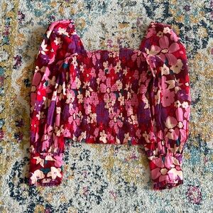 Free people floral top